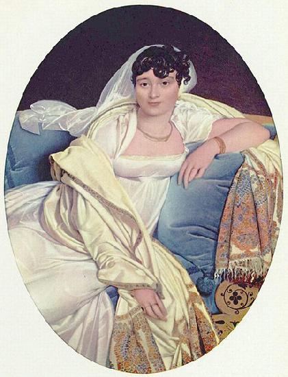 Jean Auguste Dominique Ingres Portrat der Madame Riviere oil painting picture